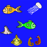Fish, tiled